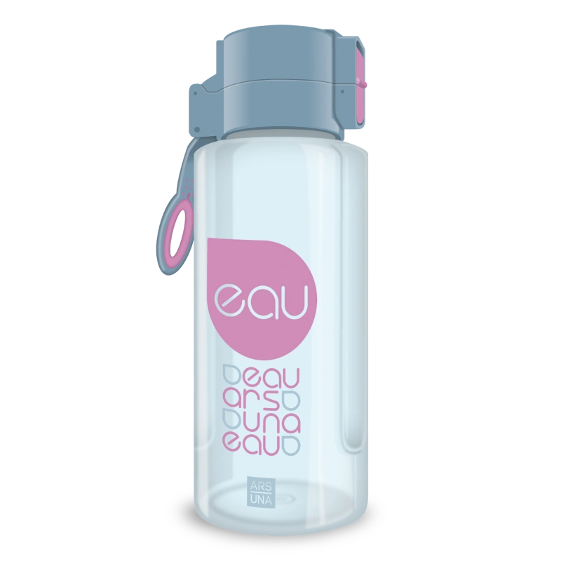 Picture of 650 ml ARS UNA kulacs BPA mentes műanyagból - MENTA-LILA